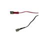 Icu cable 12v 1 meter with 6.3 mm plug