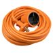 Extension cable 10meter 2x1,5 orange