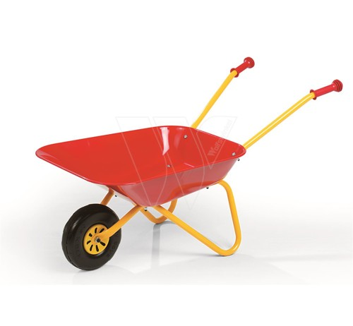 Rolly toys wheelbarrow metal red farming