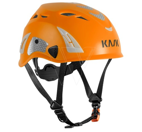 Kask climbing helmet superplasma aq hi viz or.