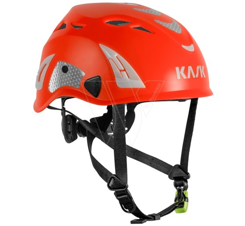Kask climbing helmet superplasma pl red hi viz