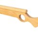 Gun made of wood children's toy