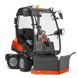 Husqvarna p525d front mower with cab