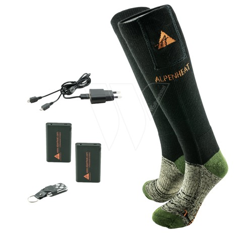 Alpenheat heatable socks wool 46-48