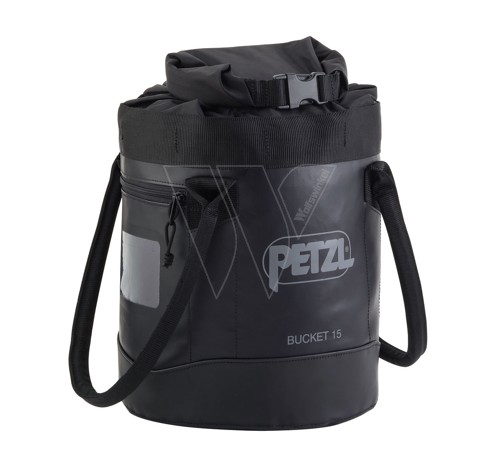 Petzl bucket material bag 15 liters black