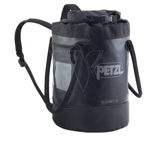 Petzl bucket materiaaltas 30 liter zwart