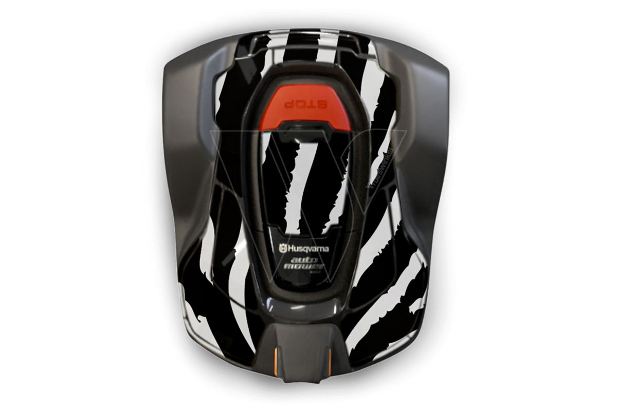 Automower sticker zebra 315x