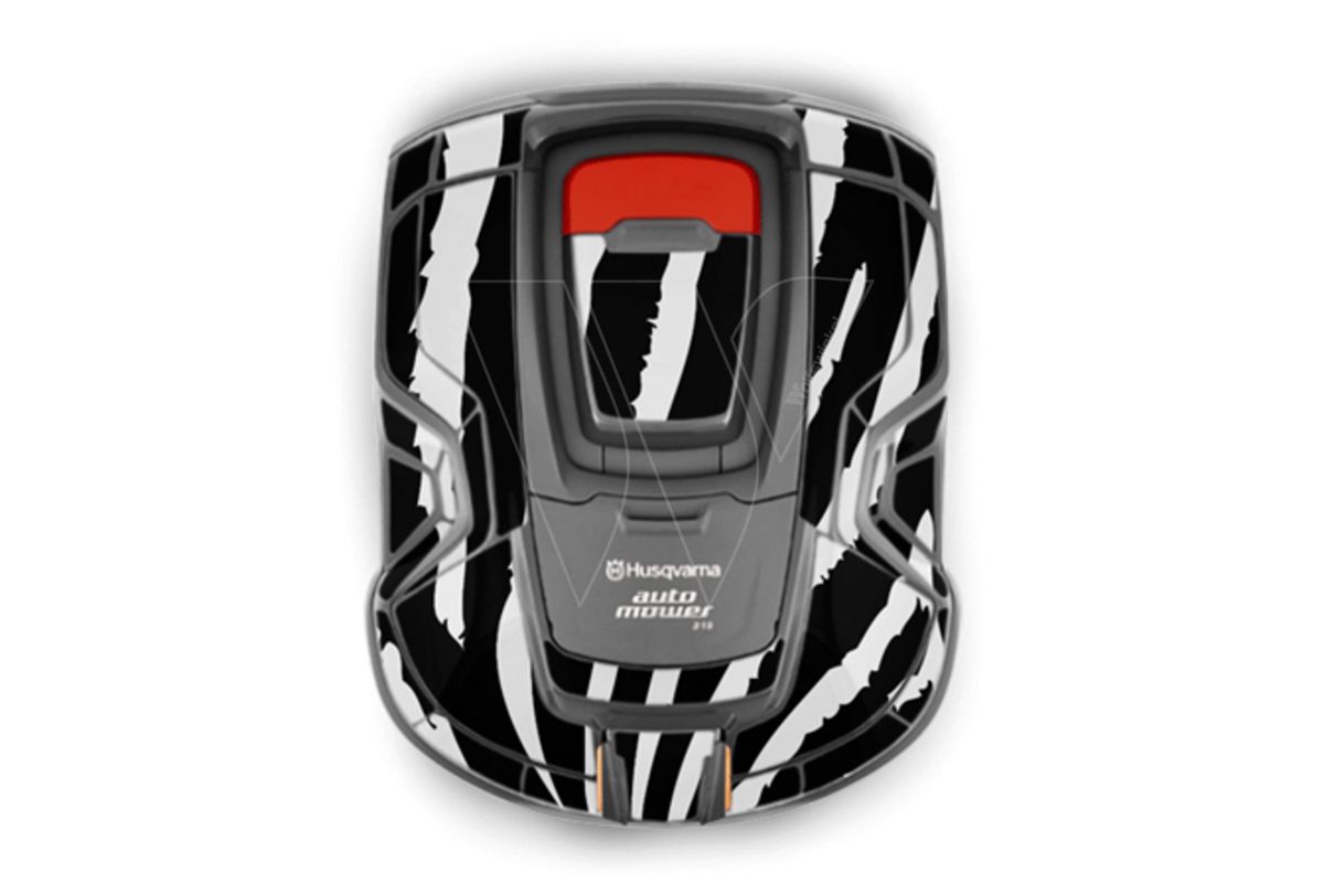 Automower-aufkleber zebra 320/420/440