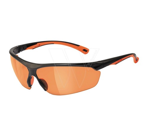 Msa move safety glasses orange