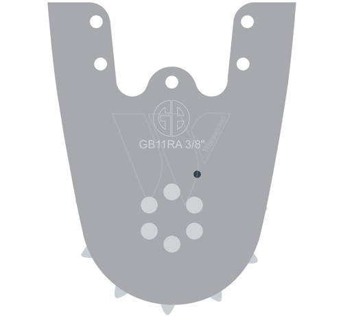 Gb titanium replacement nose lung tray 3/8