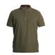 Work polo with buttons olive - l