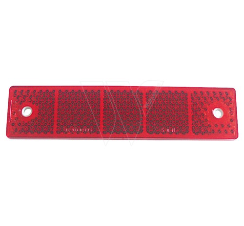 Reflector 40 x 180 mm red (each)