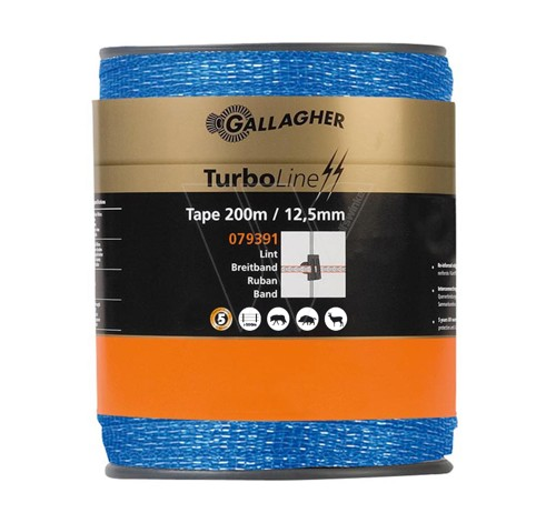 Gallagher turboline lint 12,5mm blauw 20